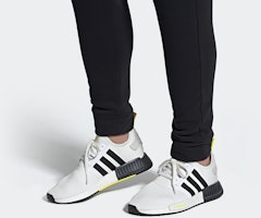 아디다스 NMD_R1 STLT 프라임니트 '화이트 블랙 옐로우' FV2549 Details for 아디다스 NMD_R1 STLT 프라임니트 '화이트 블랙 옐로우' FV2549