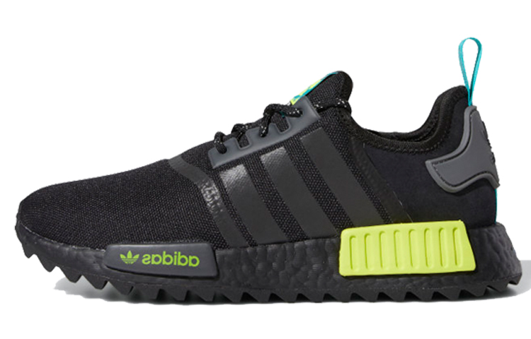 Buy NMD_R1トレイル 黒/ソーラーイエロー FV2466