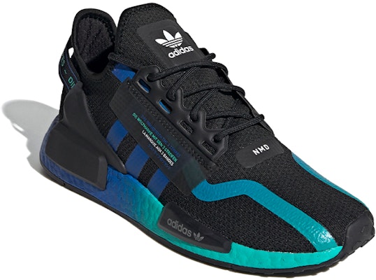 adidas NMD_R1 V2 'Aqua' FY5913 Lookbook adidas NMD_R1 V2 'Aqua' FY5913