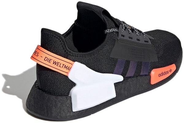 adidas Originals NMD_R1 V2 黑橙色 Shop adidas Originals NMD_R1 V2 黑橙色