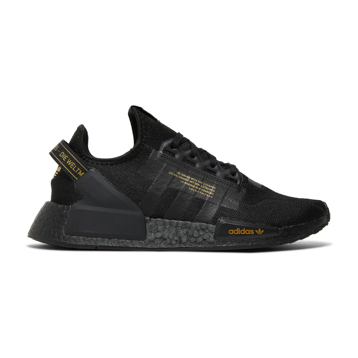 adidas NMD_R1 V2 'Hitam Emas Metalik' HP3251