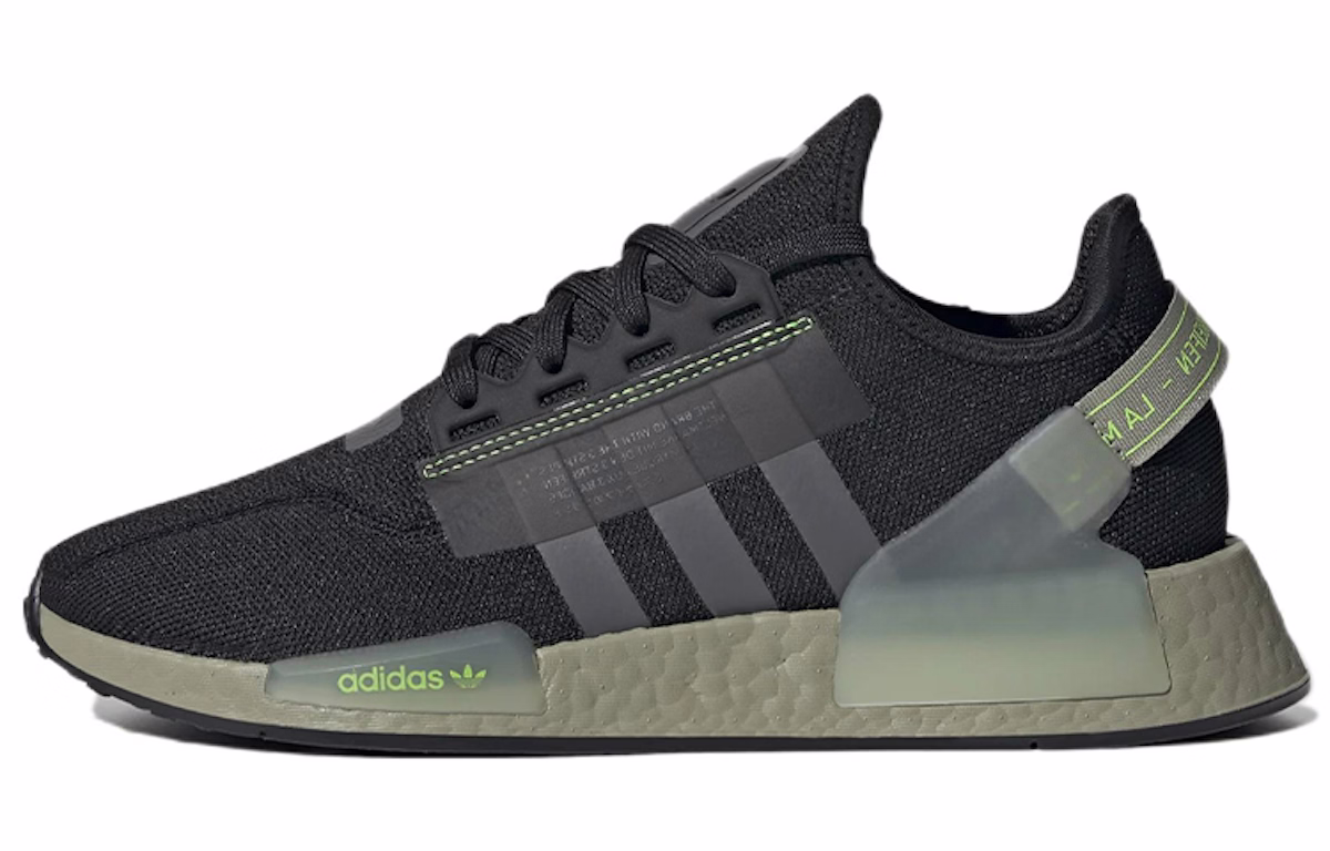 adidas NMD_R1 V2 'Black Lime'