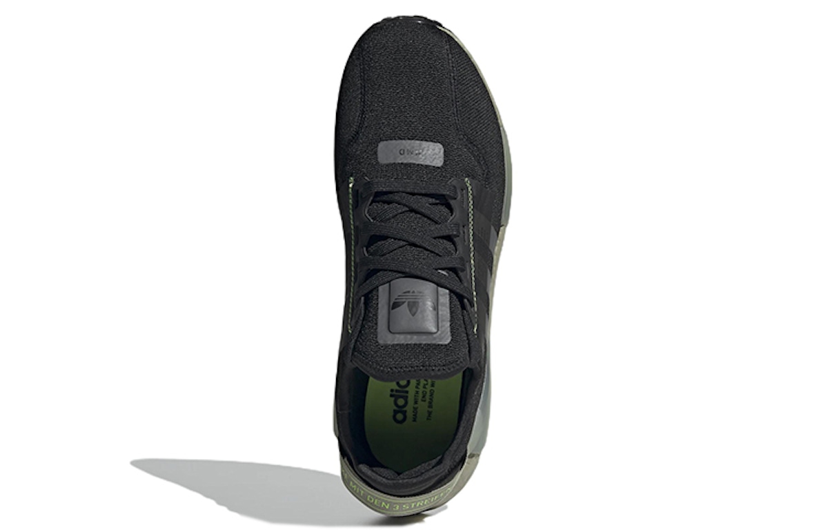 adidas NMD_R1 V2 'Black Lime'