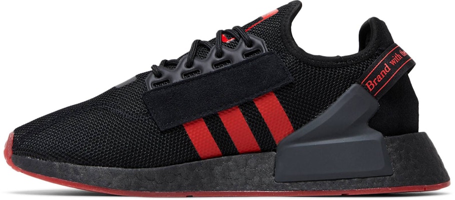 adidas NMD_R1 V2 'Black Vivid Red' GY2071 Lookbook adidas NMD_R1 V2 'Black Vivid Red' GY2071