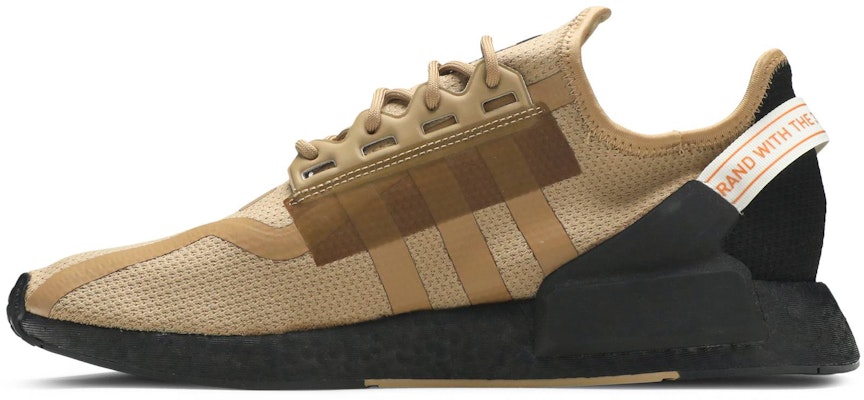 adidas NMD_R1 V2 'Cardboard' Coklat FY6861 Lookbook adidas NMD_R1 V2 'Cardboard' Coklat FY6861