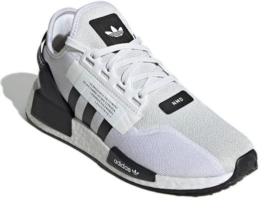 adidas NMD_R1 V2 'Putih Awan Hitam Teras' GX6368 Lookbook adidas NMD_R1 V2 'Putih Awan Hitam Teras' GX6368