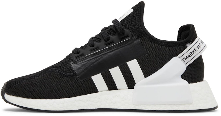 adidas NMD_R1 V2 'Core Black White' GX6367 Lookbook adidas NMD_R1 V2 'Core Black White' GX6367