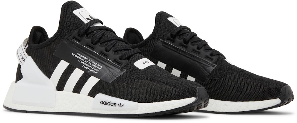 adidas NMD_R1 V2 'Core Black White' GX6367 Cheap adidas NMD_R1 V2 'Core Black White' GX6367