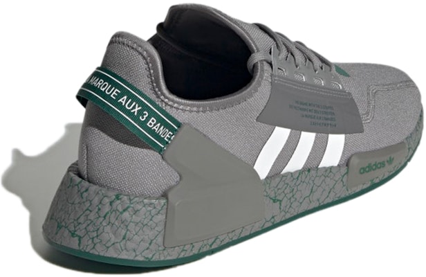 adidas NMD_R1 V2 'Crackled - Grey Collegiate Green' GZ6551 Shop adidas NMD_R1 V2 'Crackled - Grey Collegiate Green' GZ6551