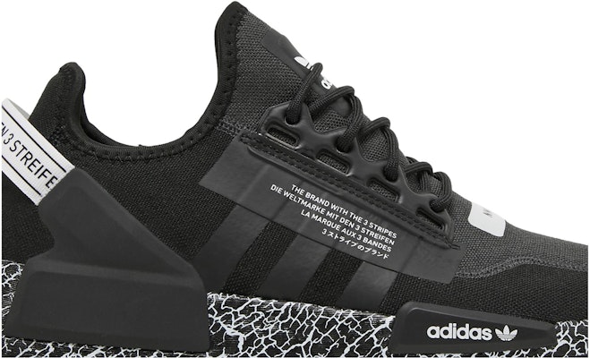 아디다스 NMD_R1 V2 '크랙 - 블랙 카본' GZ6549 Order 아디다스 NMD_R1 V2 '크랙 - 블랙 카본' GZ6549