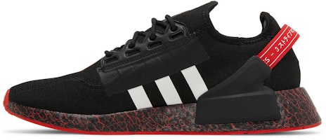 adidas NMD_R1 V2 'Craquelado - Negro Rojo' GZ6552 Lookbook adidas NMD_R1 V2 'Craquelado - Negro Rojo' GZ6552