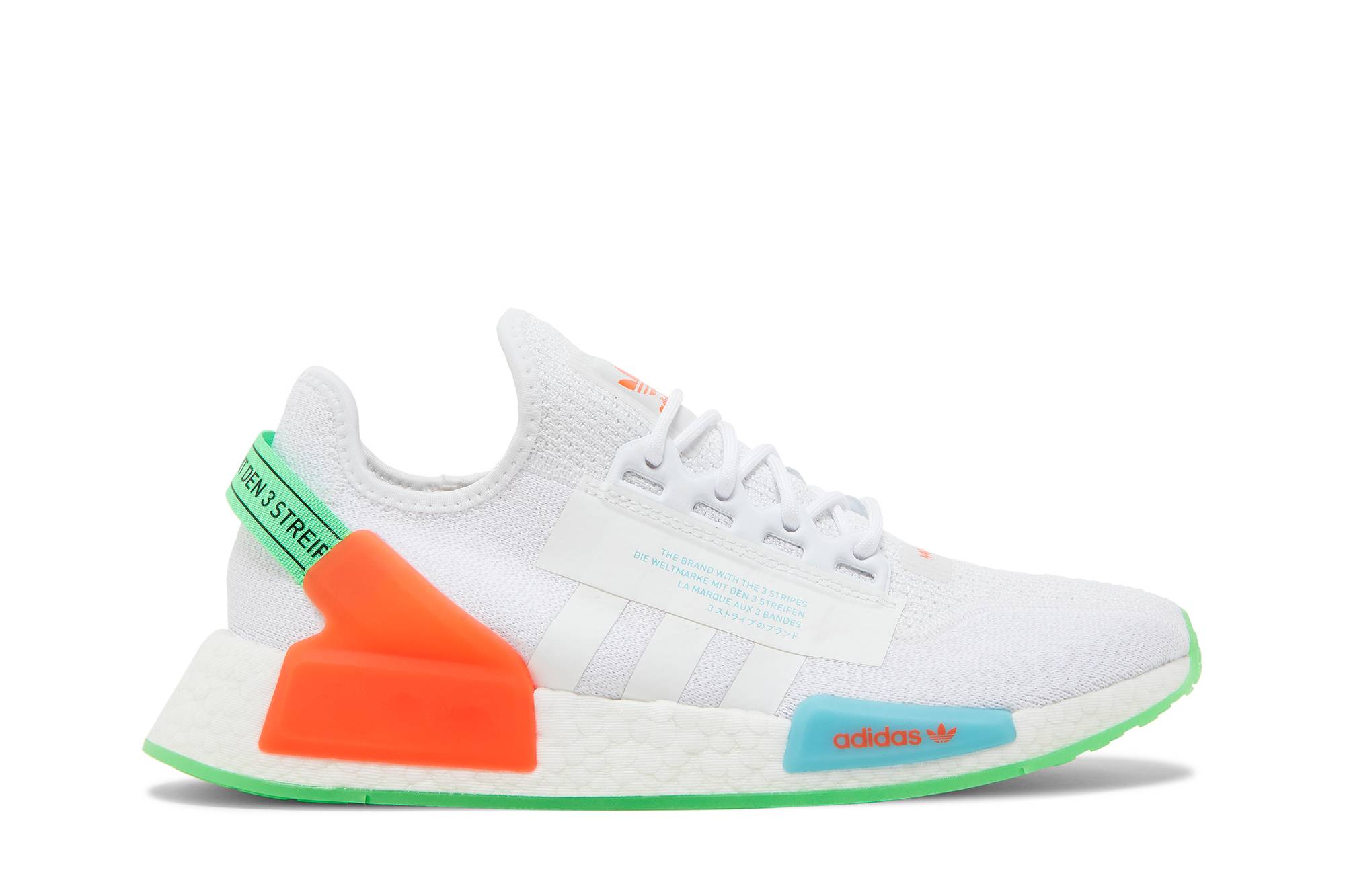 adidas NMD_R1 V2 'Glow In The Dark - White Sonic Ink' GX1398