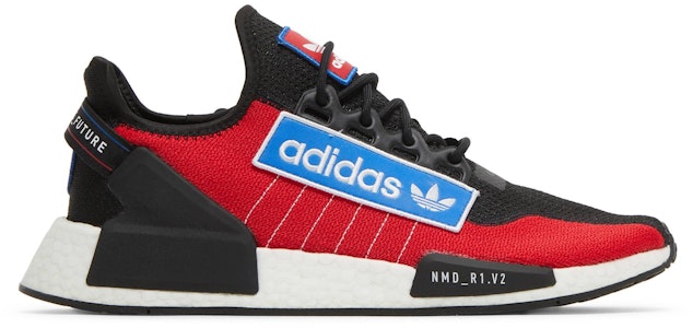 adidas originals NMD_R1.V2 舒適透氣 低幫運動鞋 紅黑拼接 Buy adidas originals NMD_R1.V2 舒適透氣 低幫運動鞋 紅黑拼接