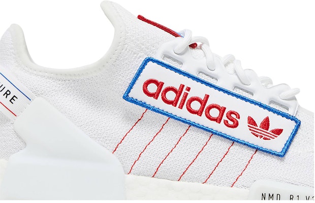 adidas NMD_R1 V2 'Logo Patch - White' GX6265 Order adidas NMD_R1 V2 'Logo Patch - White' GX6265