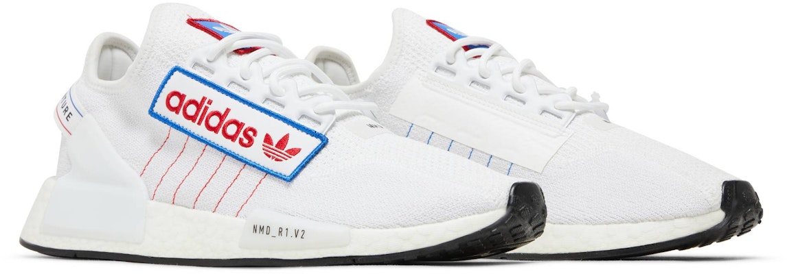 adidas NMD_R1 V2 'Logo Patch - White' GX6265 Cheap adidas NMD_R1 V2 'Logo Patch - White' GX6265