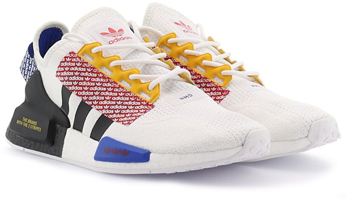 adidas NMD_R1 V2 'Logo Print - Mix Colors' FZ4825 Lookbook adidas NMD_R1 V2 'Logo Print - Mix Colors' FZ4825