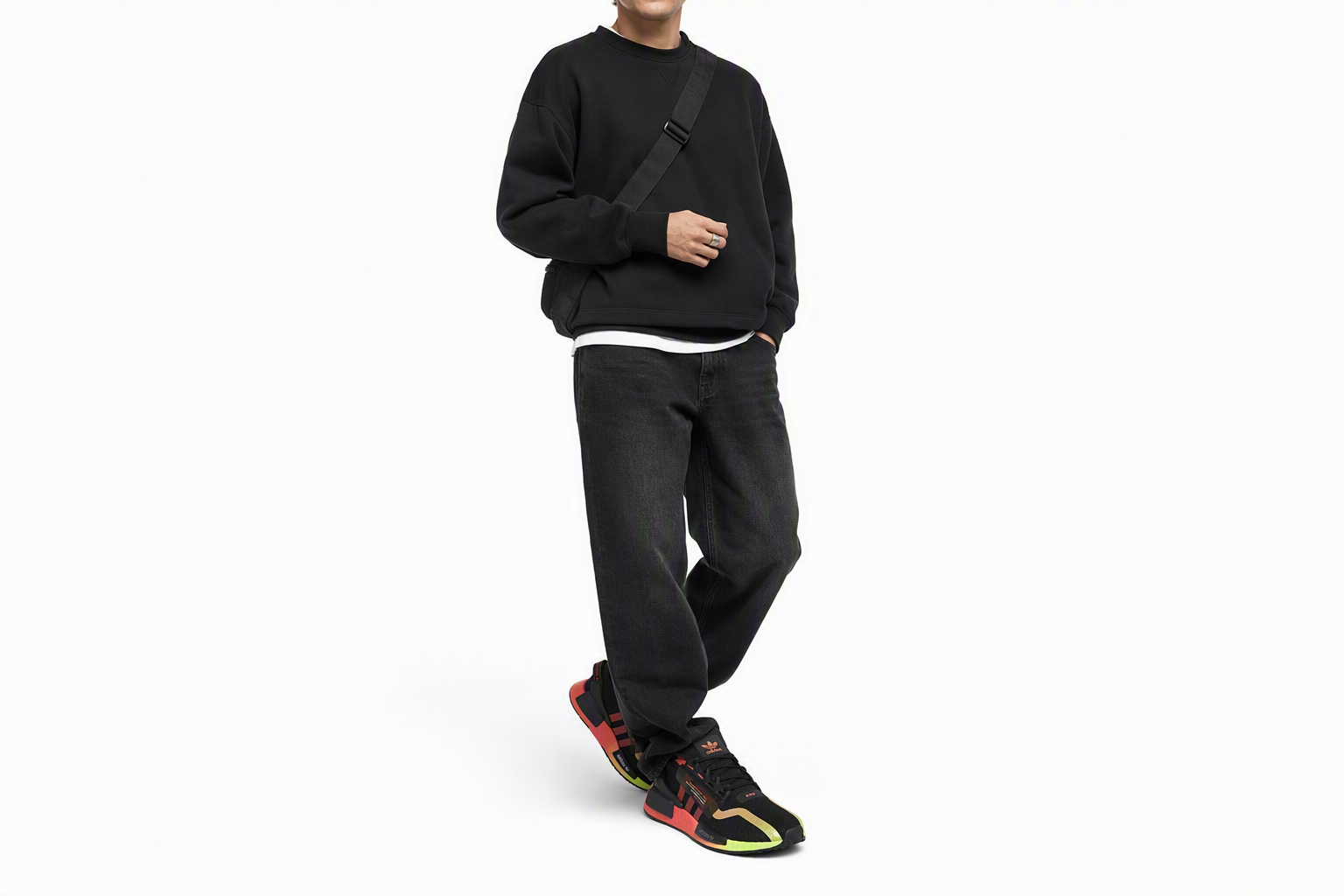 Order 愛迪達 NMD_R1 V2 '西瓜系列- 黑色' FY5918