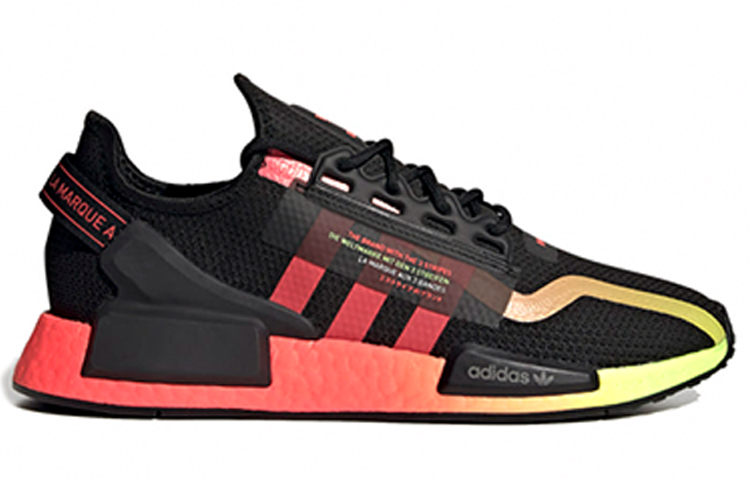 Lookbook 愛迪達 NMD_R1 V2 '西瓜系列- 黑色' FY5918