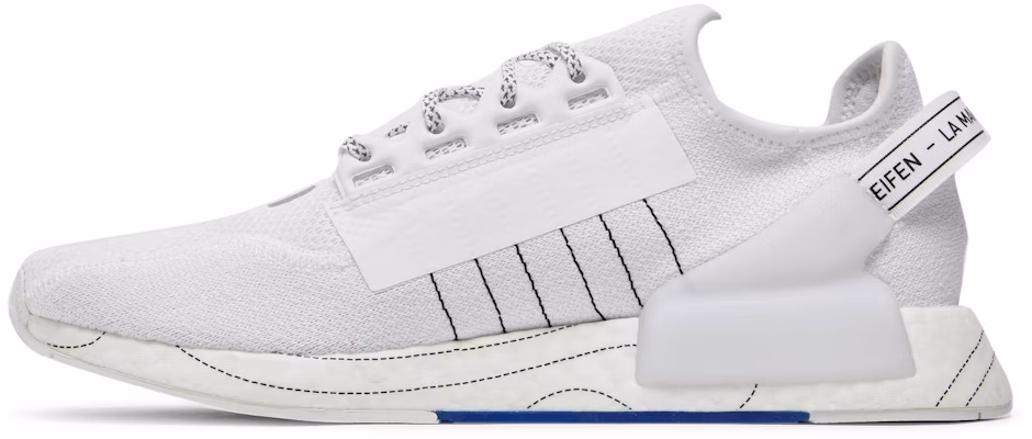 阿迪达斯 NMD_R1 V2 '白色大胆蓝' GX0544 Lookbook 阿迪达斯 NMD_R1 V2 '白色大胆蓝' GX0544