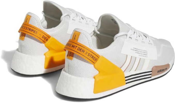 아디다스 NMD_R1 V2 '화이트/브라이트 오렌지' IE2342 Lookbook 아디다스 NMD_R1 V2 '화이트/브라이트 오렌지' IE2342