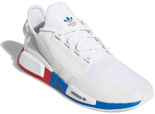 adidas NMD_R1 V2 'White Lush Red Blue' FX4148 Lookbook adidas NMD_R1 V2 'White Lush Red Blue' FX4148