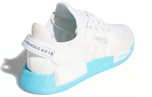 アディダス NMD_R1 V2 "ホワイト/ソーラーブルー" FX3901 Shop アディダス NMD_R1 V2 "ホワイト/ソーラーブルー" FX3901