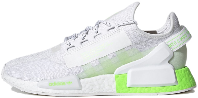 adidas NMD R1 V2 White Signal Green GX4985 Buy adidas NMD R1 V2 White Signal Green GX4985