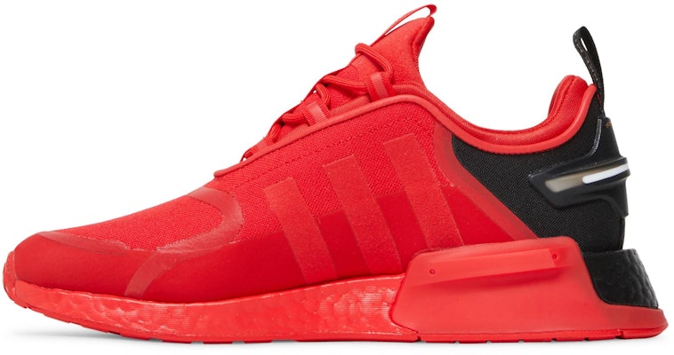 adidas NMD_R1 V3 'Merah Menyala' GY7357 Lookbook adidas NMD_R1 V3 'Merah Menyala' GY7357