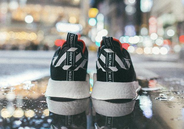 Lookbook adidas originals NMD_R2 東京 黑色