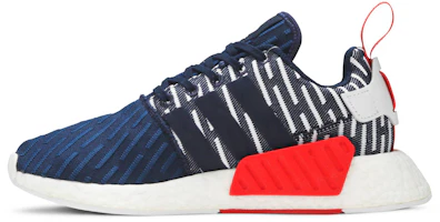 Lookbook adidas originals NMD_R2 藍白學院風