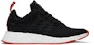 adidas NMD_R2 Primeknit 'Core Black' Hitam BA7252