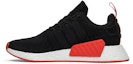 Lookbook adidas NMD_R2 Primeknit 'Core Black' Hitam BA7252