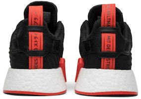 adidas NMD_R2 Primeknit 'Core Black' Hitam Inti BA7252 Details for adidas NMD_R2 Primeknit 'Core Black' Hitam Inti BA7252