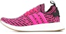 adidas NMD_R2 Primeknit 'Japan Shock Pink' Wanita BY9697