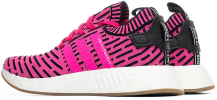 Shop adidas NMD_R2 Primeknit ''Japan Shock Pink'' Damen Sneaker BY9697