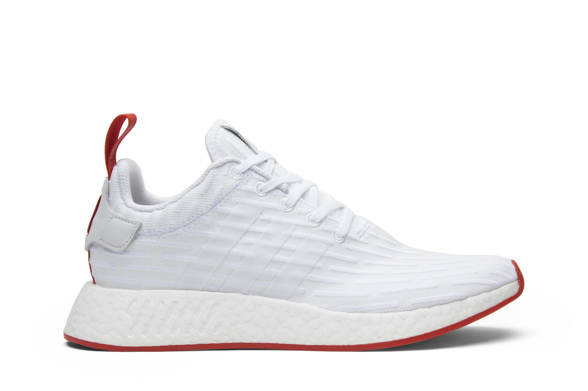 adidas NMD_R2 Primeknit 'Running White' BA7253