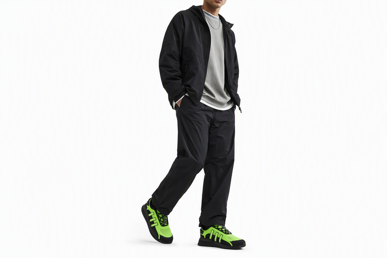 Order 愛迪達 NMD_V3 '螢光綠碳灰' FZ6495