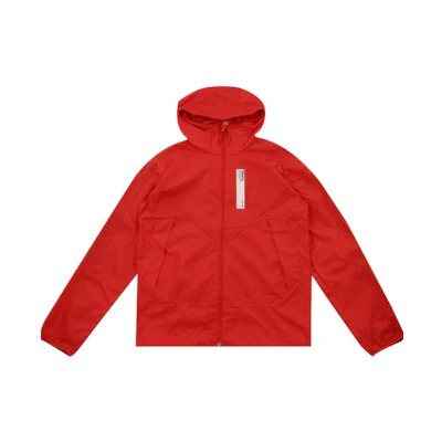 adidas NMD Zipper Solid Color Lightweight Hoodie Jacket Red () DH2284