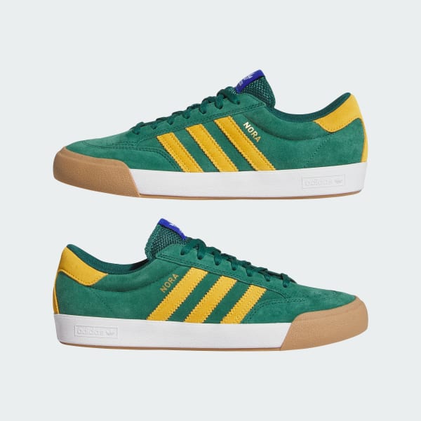 Details for Zapatillas adidas NORA Verde Colegial/Amarillo Pre-Loved/Blanco Nuboso HQ7535