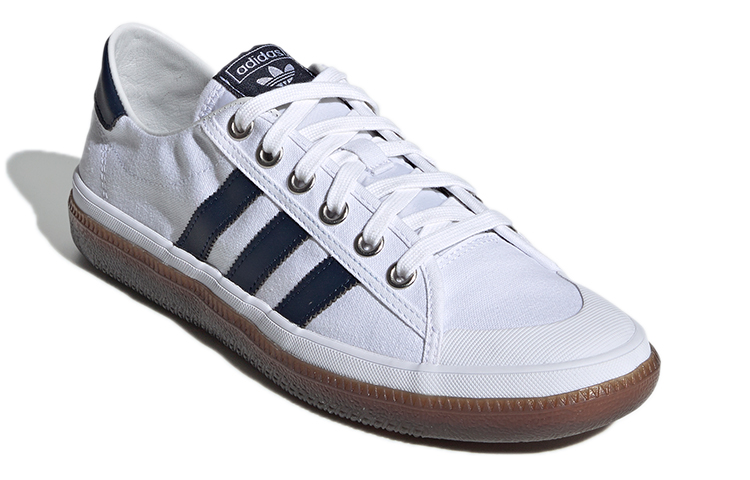 Lookbook アディダス ノーフ Spezial 白紺 (Adidas Noofu Spezial Shirokon) F35719