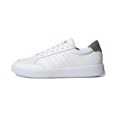 Adidas Nova Court Shoes 'White Olive Green'