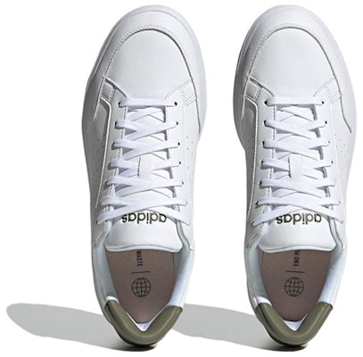 Sepatu Adidas Nova Court 'Putih Hijau Zaitun' H06236 Shop Sepatu Adidas Nova Court 'Putih Hijau Zaitun' H06236
