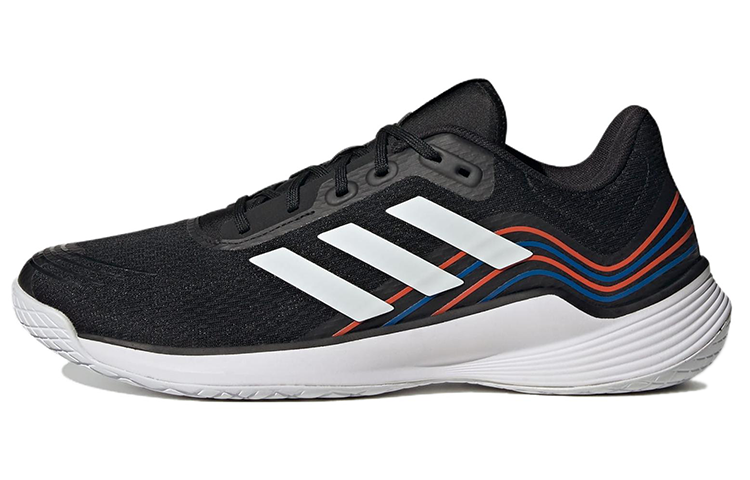 adidas Novaflight 'Black White Red' IF5042