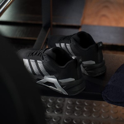 阿迪达斯 Novelship Dropset 控制训练鞋 黑色/铁金属色/灰五色 JQ1445 Details for 阿迪达斯 Novelship Dropset 控制训练鞋 黑色/铁金属色/灰五色 JQ1445