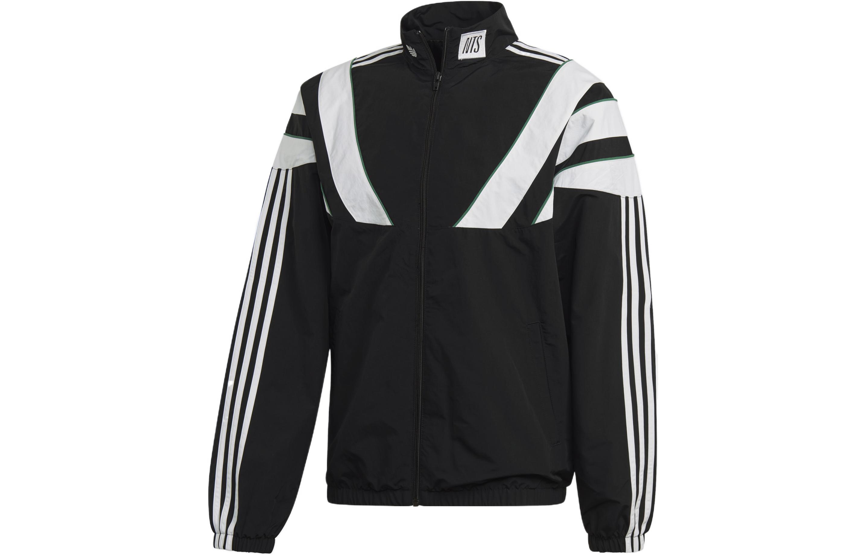adidas NTS BalAnta 96 Colorblock Stripe Letter Track Jacket Black () FK1896