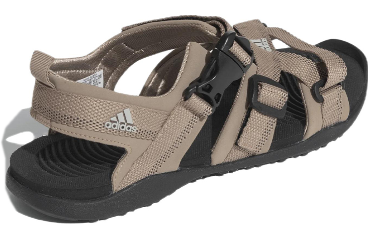 Shop adidas Nu Gladi 舒適透氣涼鞋 棕色