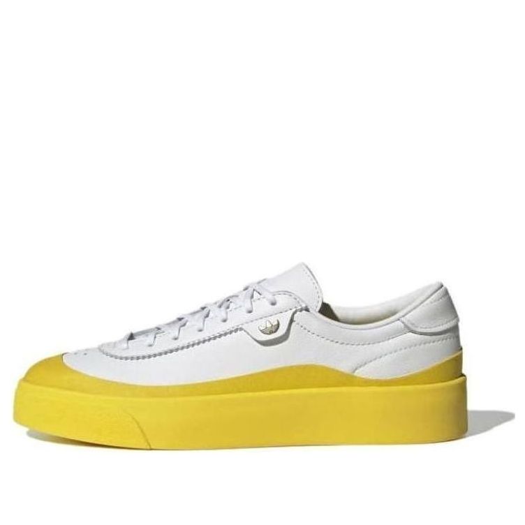 adidas Nucombe 'White Impact Yellow'