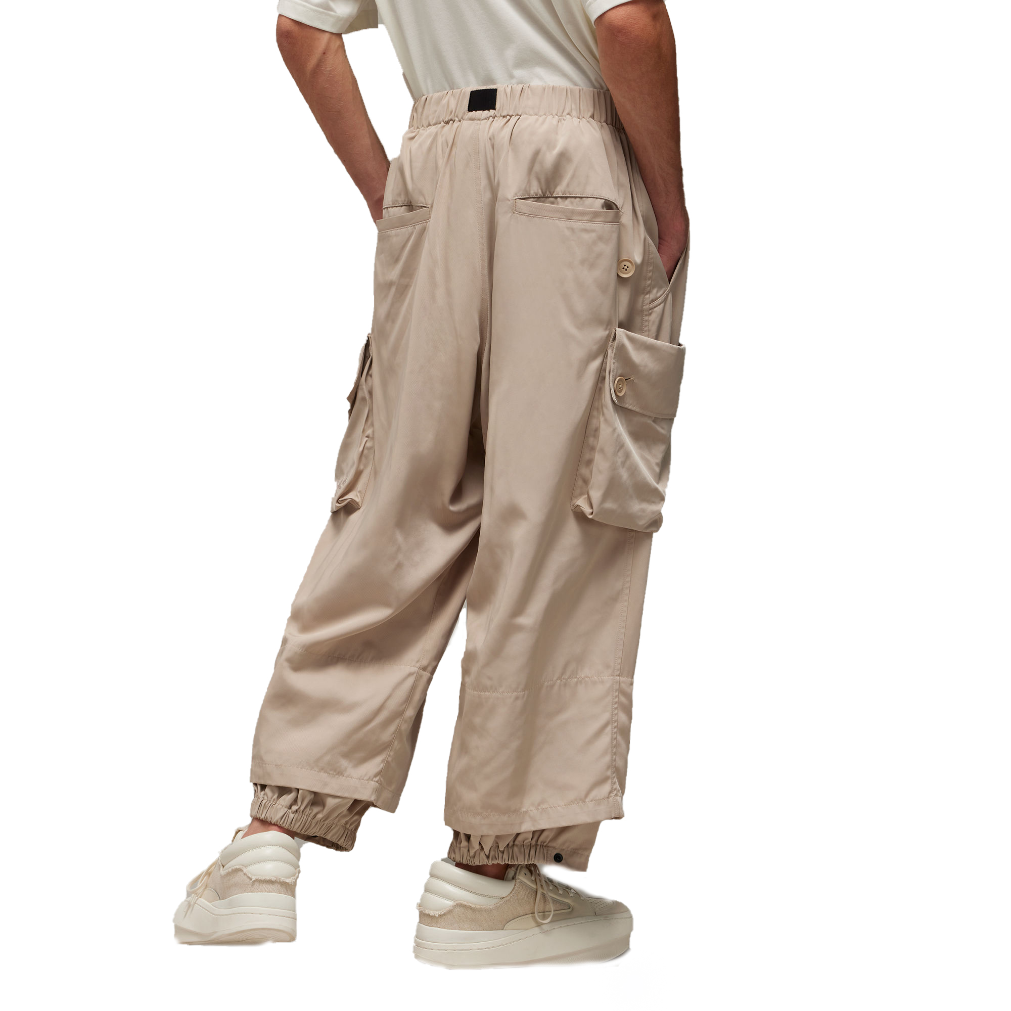 Shop adidas Nylon Twill Celana Kargo Unisex Cuffed Chestnut Brown Casual Fit. IV7762