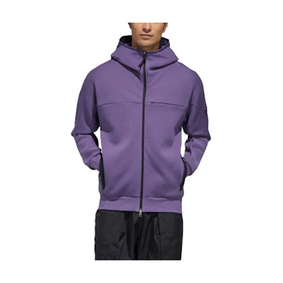 adidas O1 HTT Music Tech Purple Casual Hoodie Jacket FM9389