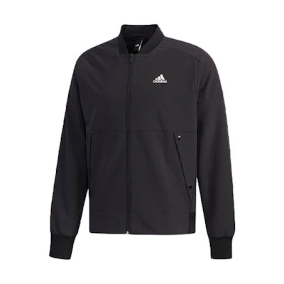 adidas O2 JKT 3S Slim Fit Bomber Jacket Black EH3778